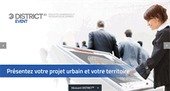 Desktop Screenshot of district3d.fr